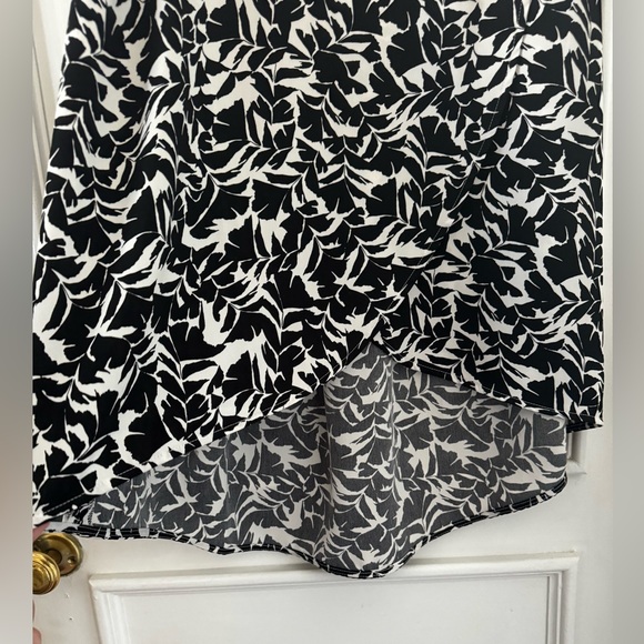 J.Crew Faux Wrap Tulip high-low hem - elastic back - Picture 2 of 9